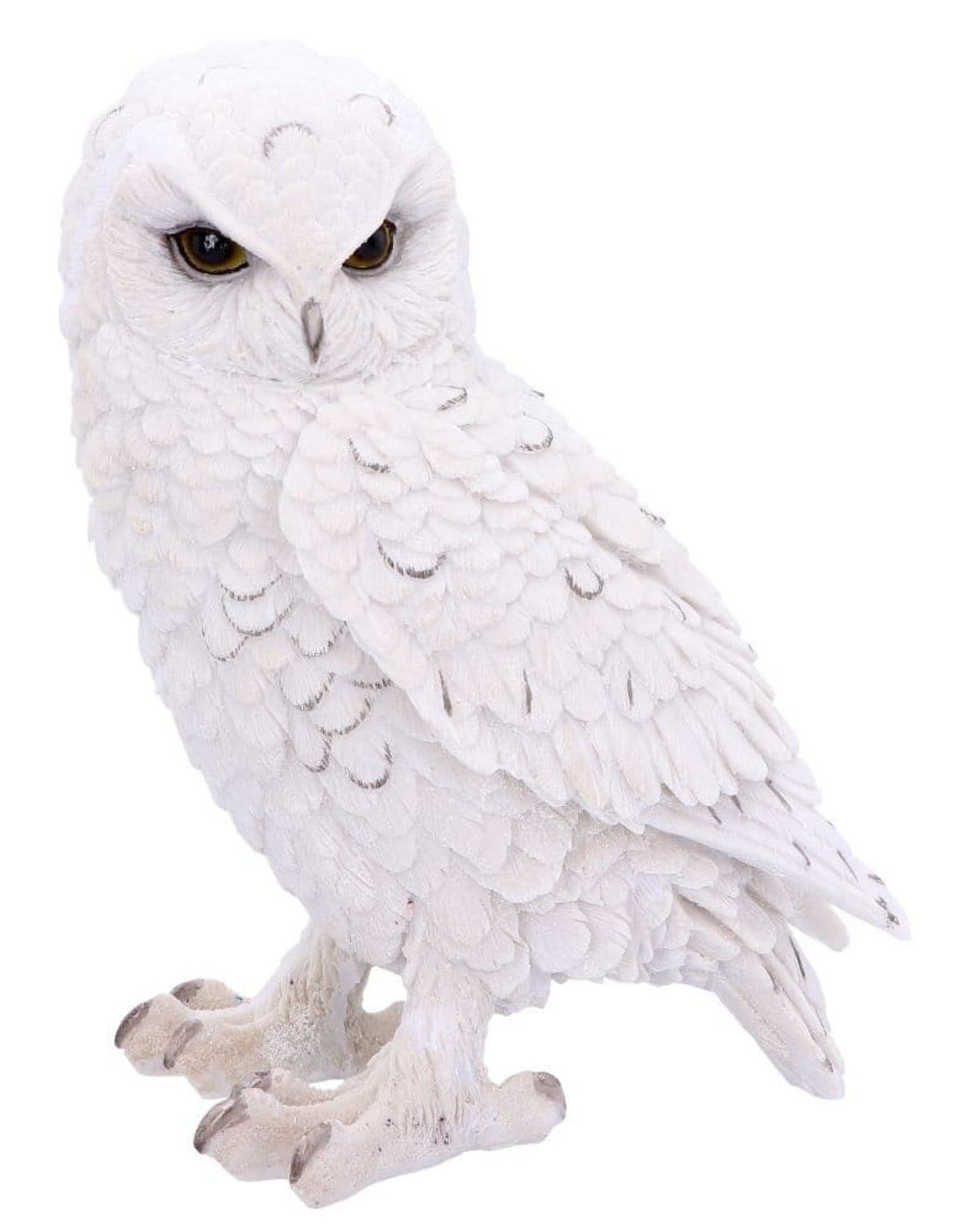 Alator Collectables - Snowy Watch White Owl figurine Large( 20 cm) - Nemesis Now