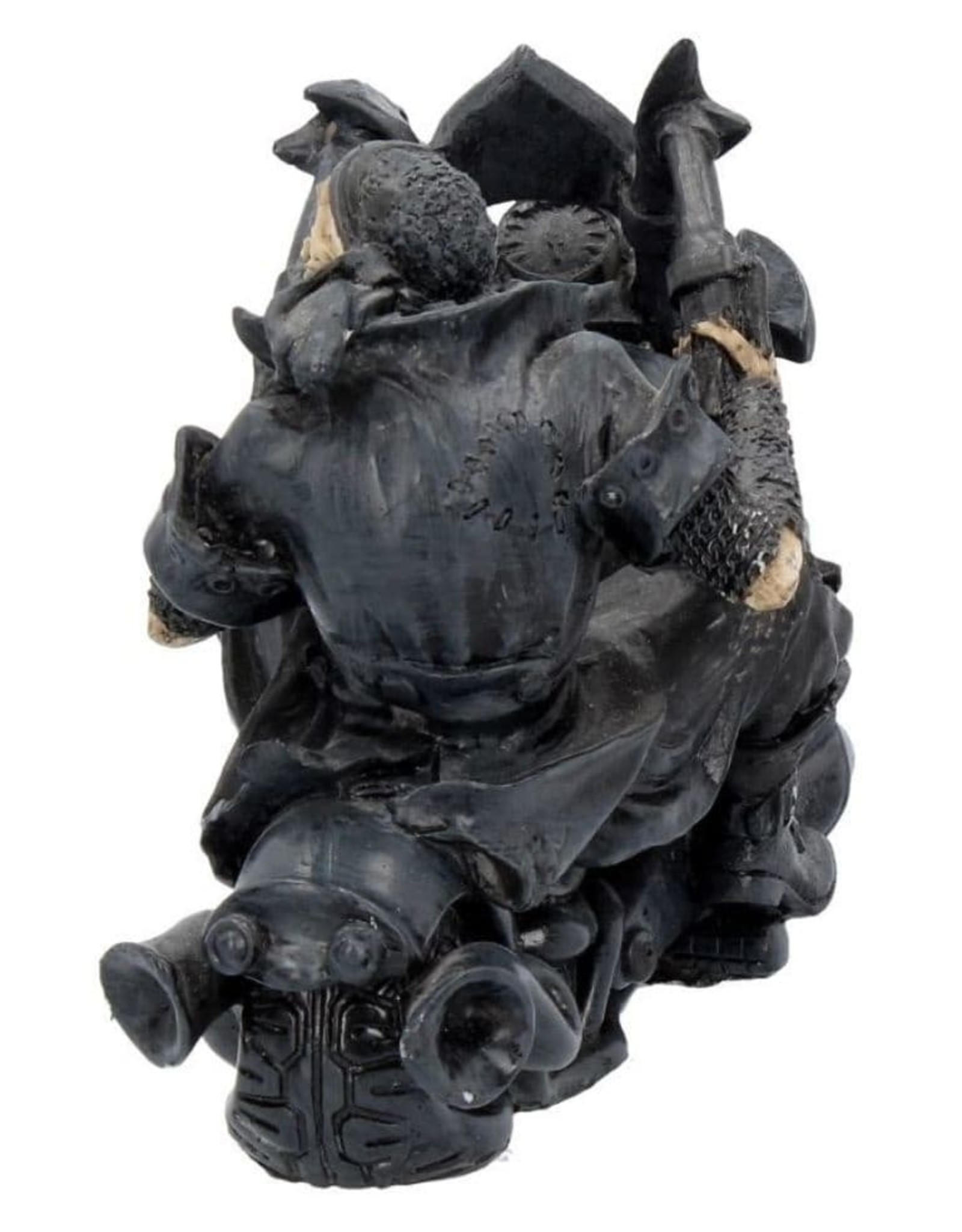 NemesisNow Collectables - Skeleton on the Motorcycle Screaming Wheels - Nemesis Now