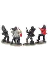 NemesisNow Collectables - One Hell of a Band - Rock band set of 4 figurines Nemesis Now