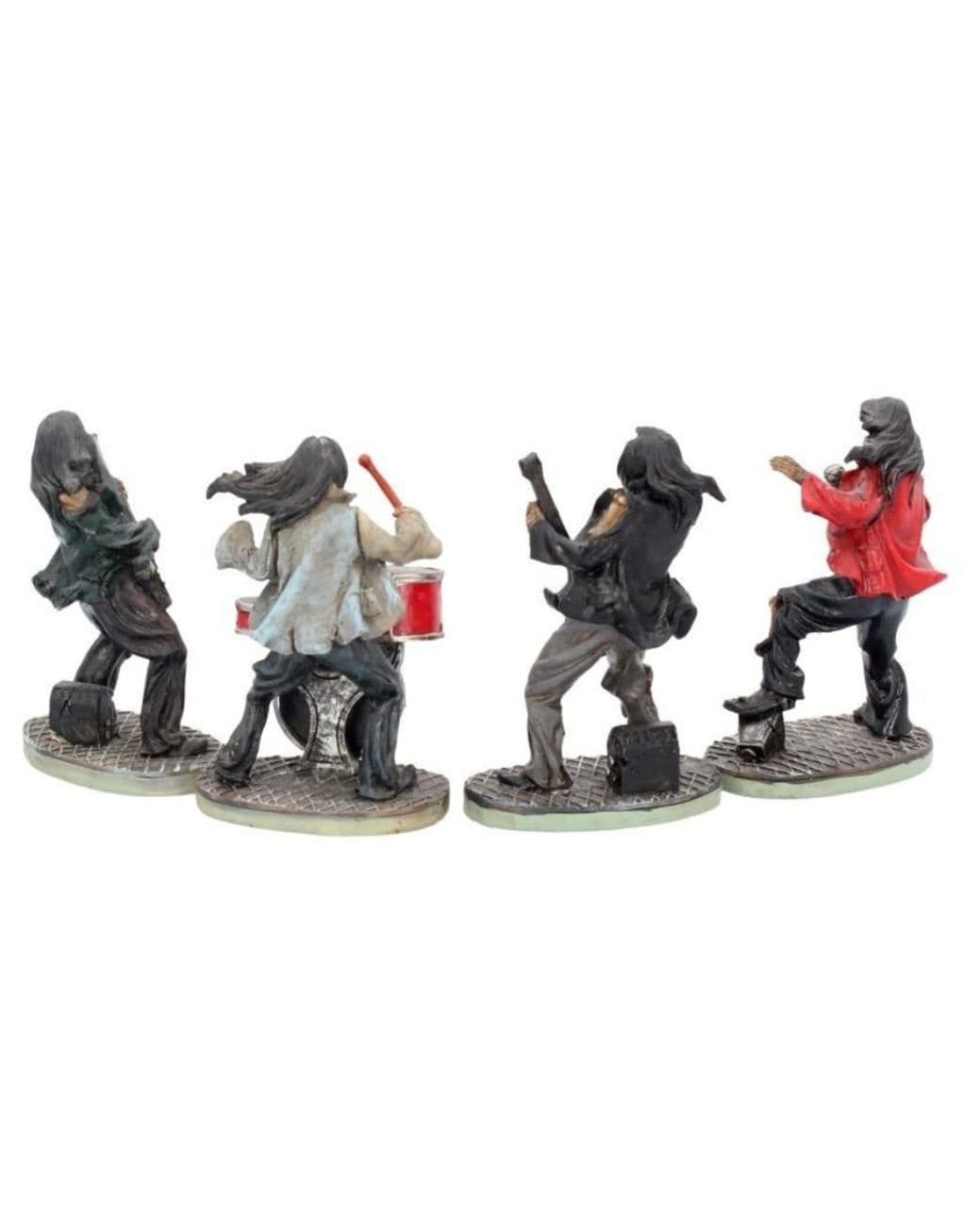 NemesisNow Collectables - One Hell of a Band - Rock band set of 4 figurines Nemesis Now