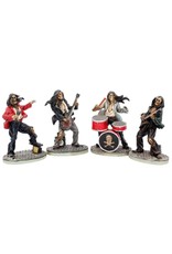 NemesisNow Collectables - One Hell of a Band - Rock band set of 4 figurines Nemesis Now