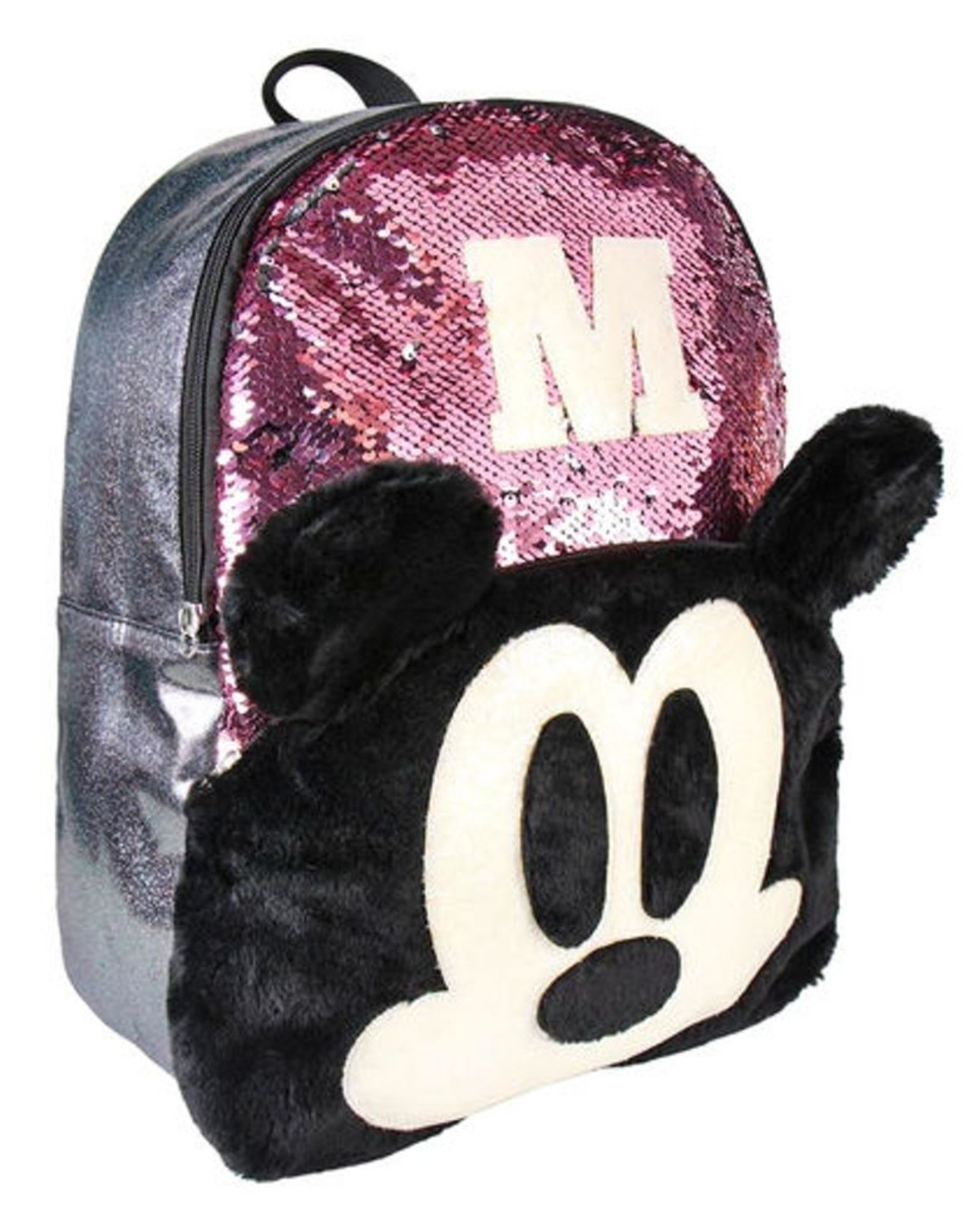 Disney Disney tassen - Disney Mickey rugzak met pailletten  40cm (roze)