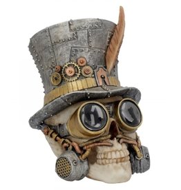 Alator Steampunk Schedel Count Archibald - Nemesis Now