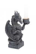 NemesisNow Nice to have -  Light Keeper Dragon Candle Holder - Nemesis Now