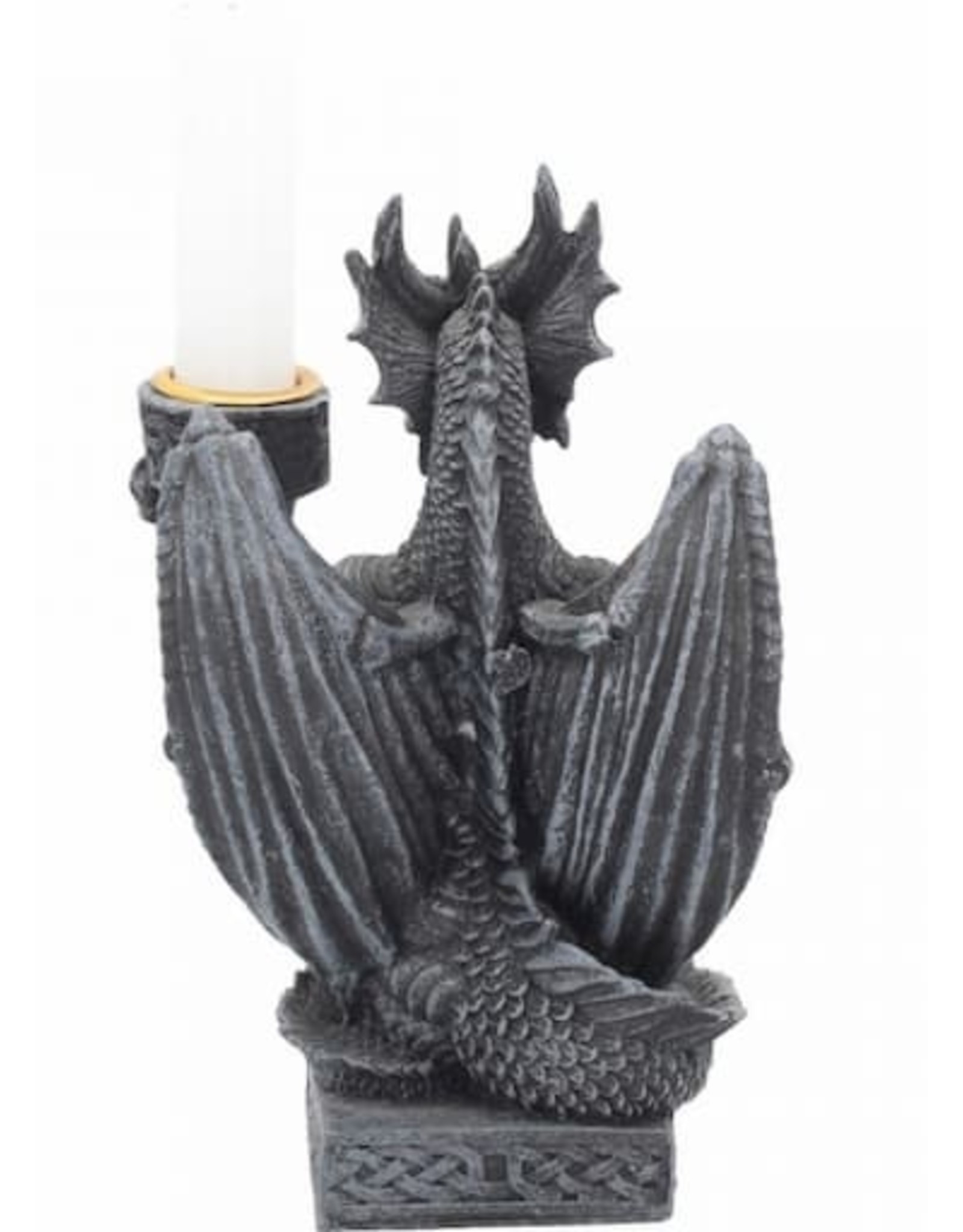 NemesisNow Nice to have -  Light Keeper Dragon Candle Holder - Nemesis Now