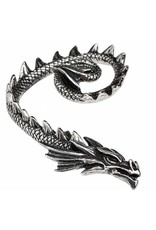 Alchemy Gothic and Steampunk accessories -  Dragon Earwrap Ostrogoth Dragon - Alchemy