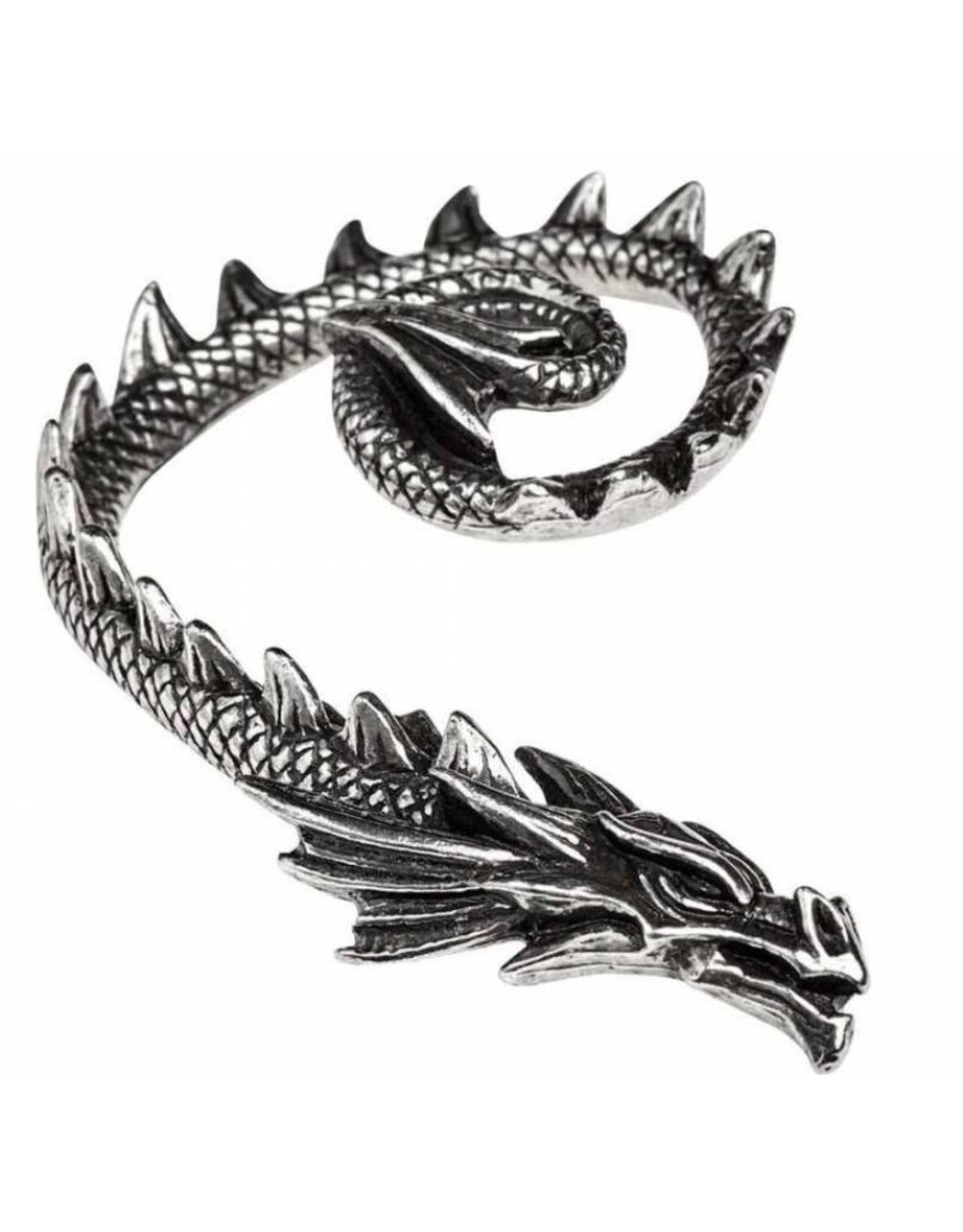 Alchemy Gothic and Steampunk accessories -  Dragon Earwrap Ostrogoth Dragon - Alchemy