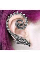 Alchemy Gothic and Steampunk accessories -  Dragon Earwrap Ostrogoth Dragon - Alchemy