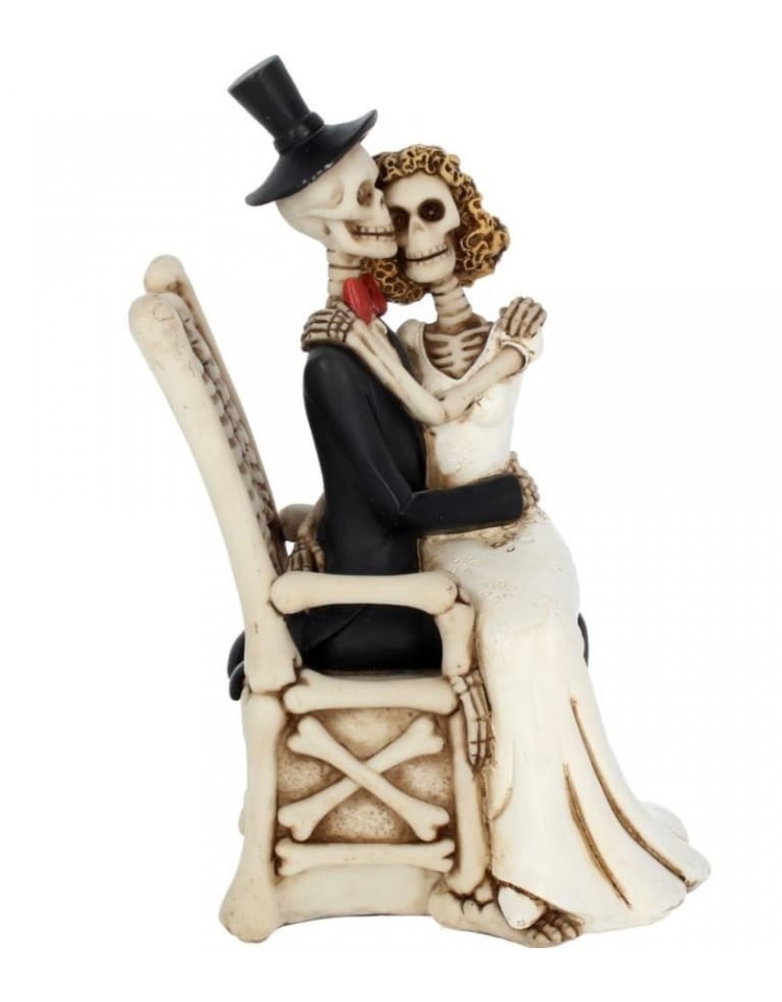 Alator Collectables - Skeletons Wedding Couple For Better, For Worse - Nemesis Now