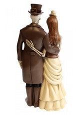 NemesisNow Collectables - Steampunk Skeletons Wedding Couple "I Do" - Nemesis Now