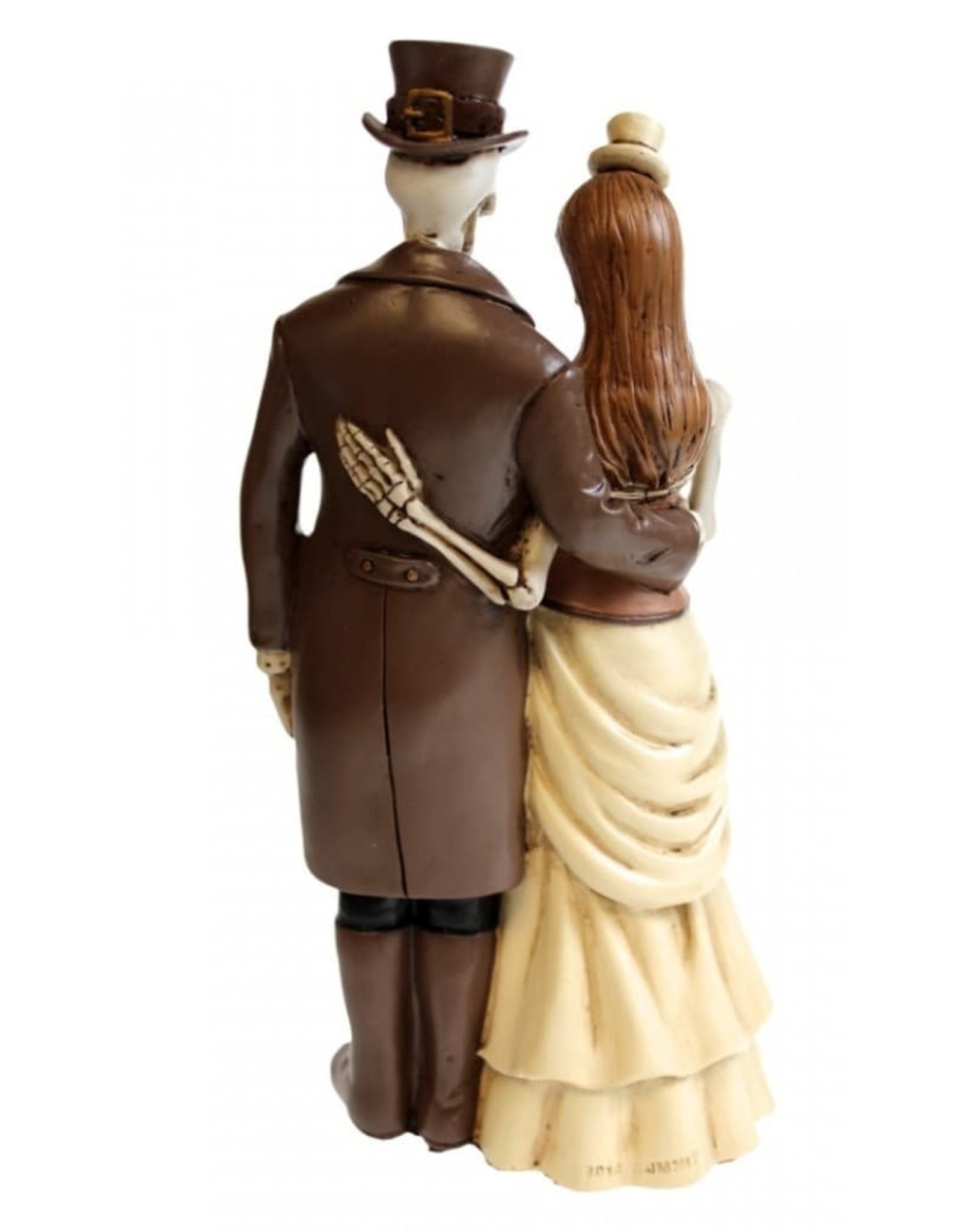 NemesisNow Collectables - Steampunk Skeletons Wedding Couple "I Do" - Nemesis Now