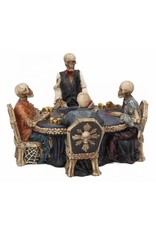 NemesisNow Collectables - Poker table with Skeletons End Game Nemesis Now