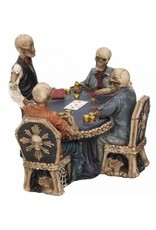 NemesisNow Collectables - Poker table with Skeletons End Game Nemesis Now