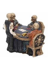 NemesisNow Collectables - Poker table with Skeletons End Game Nemesis Now