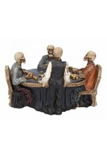 NemesisNow Collectables - Poker table with Skeletons End Game Nemesis Now