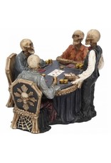 NemesisNow Collectables - Poker table with Skeletons End Game Nemesis Now