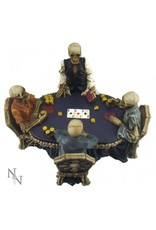 NemesisNow Collectables - Poker table with Skeletons End Game Nemesis Now