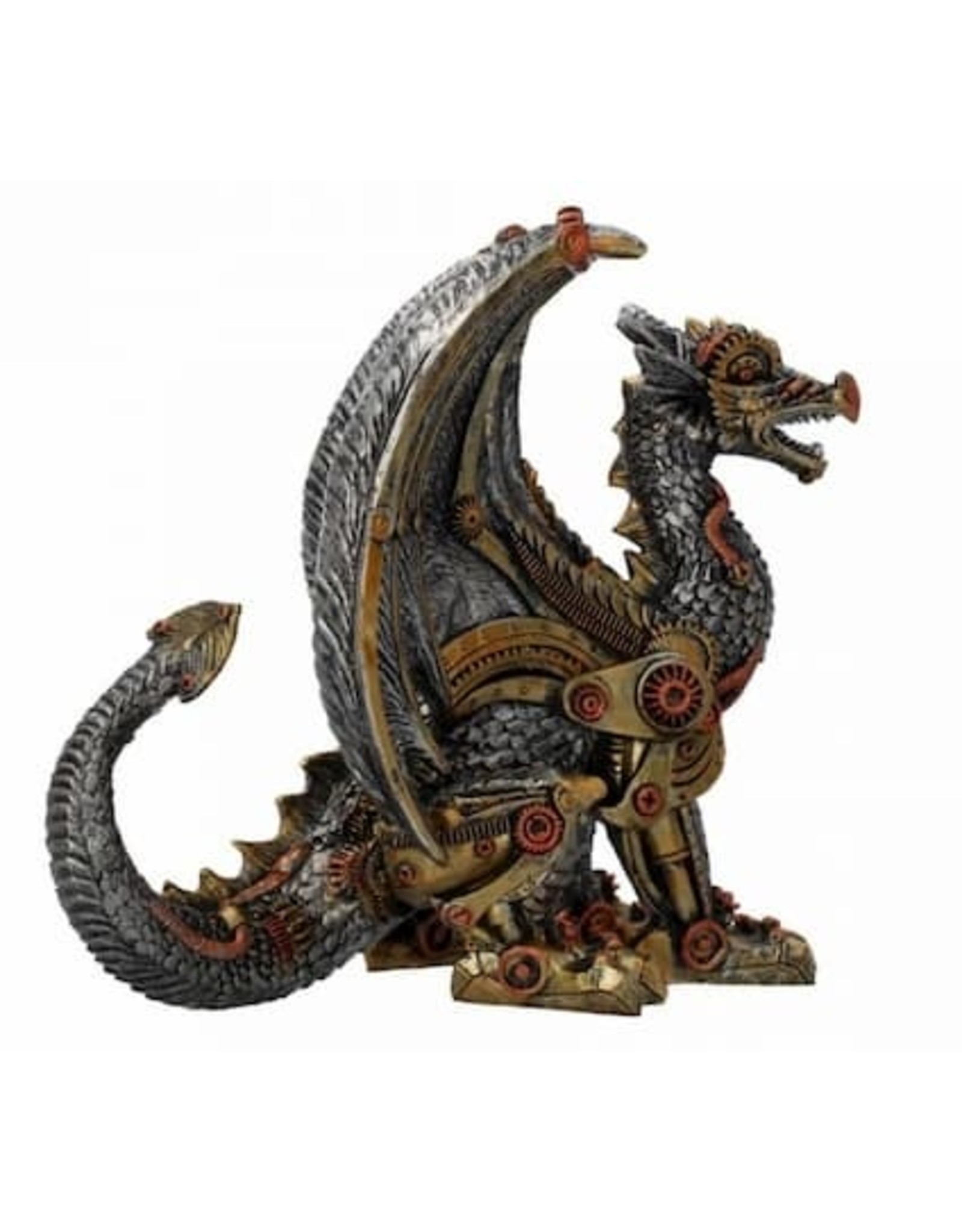 Alator Collectables - Steampunk Draak Mechanical Protector Nemesis Now