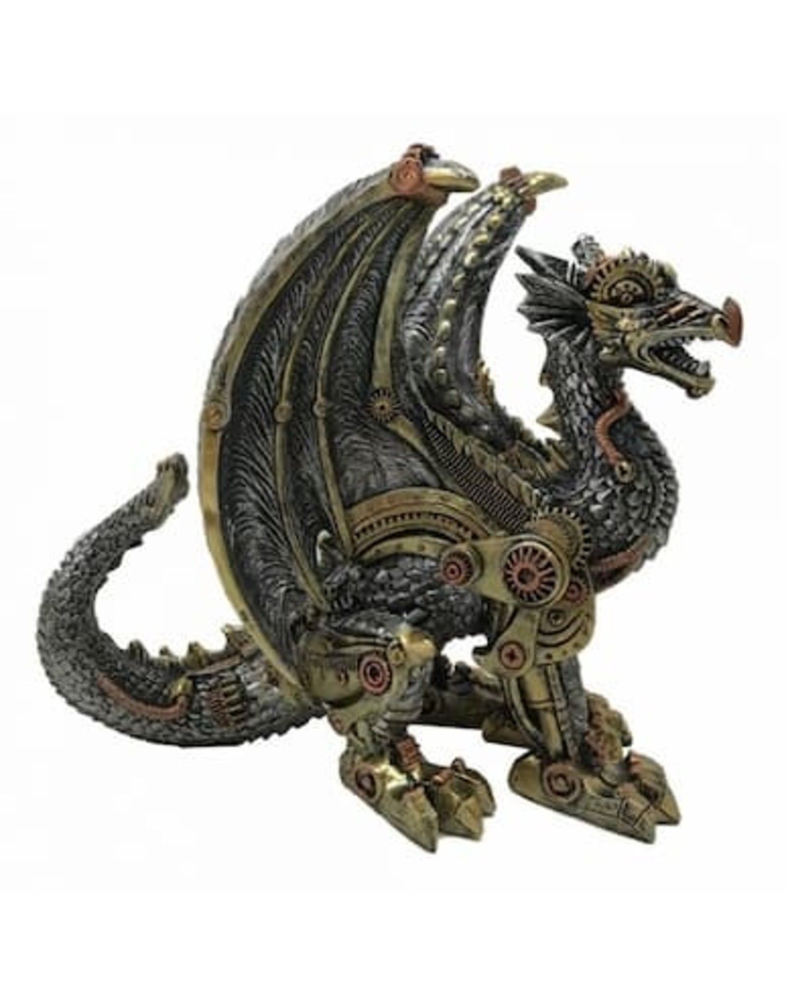 Alator Collectables - Steampunk Draak Mechanical Protector Nemesis Now