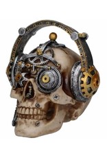 Alator Skulls - Skull with Headphone Techno Talk