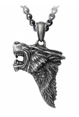 Alchemy Gothic accessoires - Dark Wolf hanger en ketting Alchemy