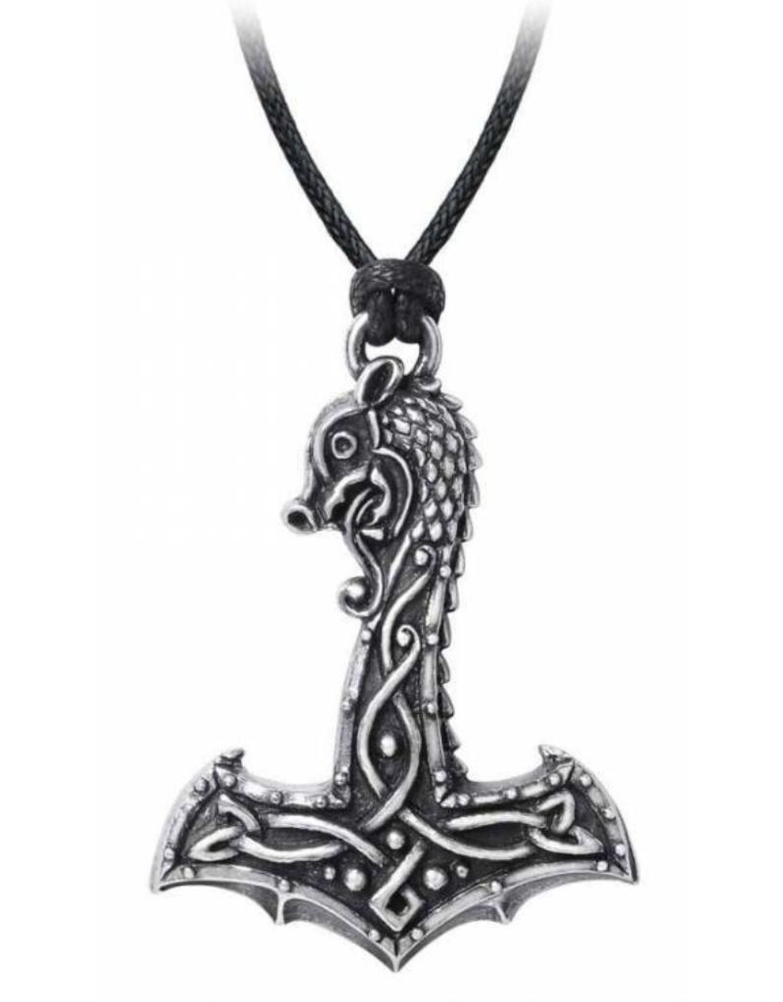 Alchemy Gothic jewellery Steampunk jewellery -  Alchemy Drakkar Hammer Necklace Celtic