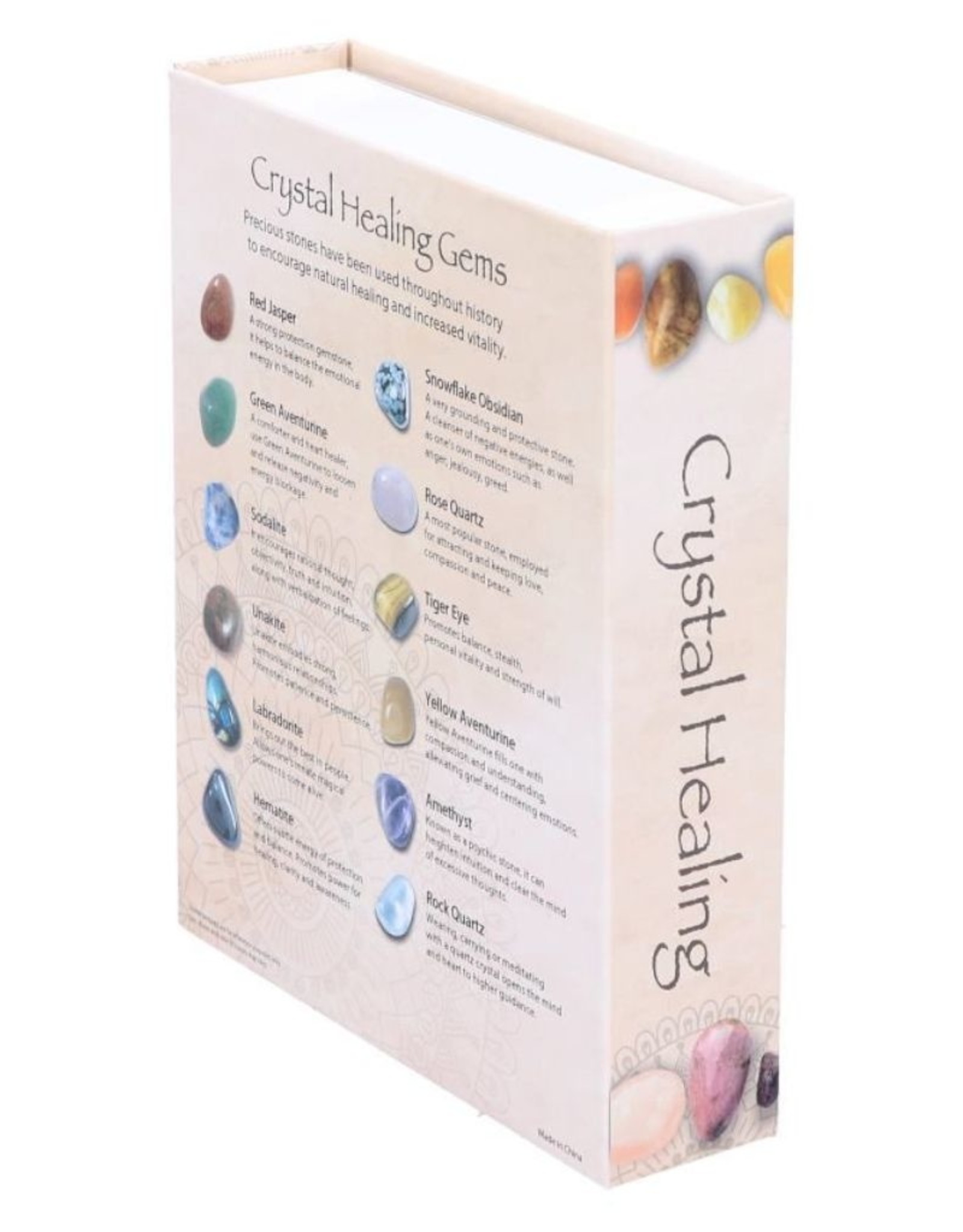 NemesisNow Miscellaneous - Gemstones for Spiritual Wellness Crystal Healing