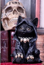 Alator Giftware en Beelden - Kattenbeeldje Reapers Feline 16cm - Nemesis Now