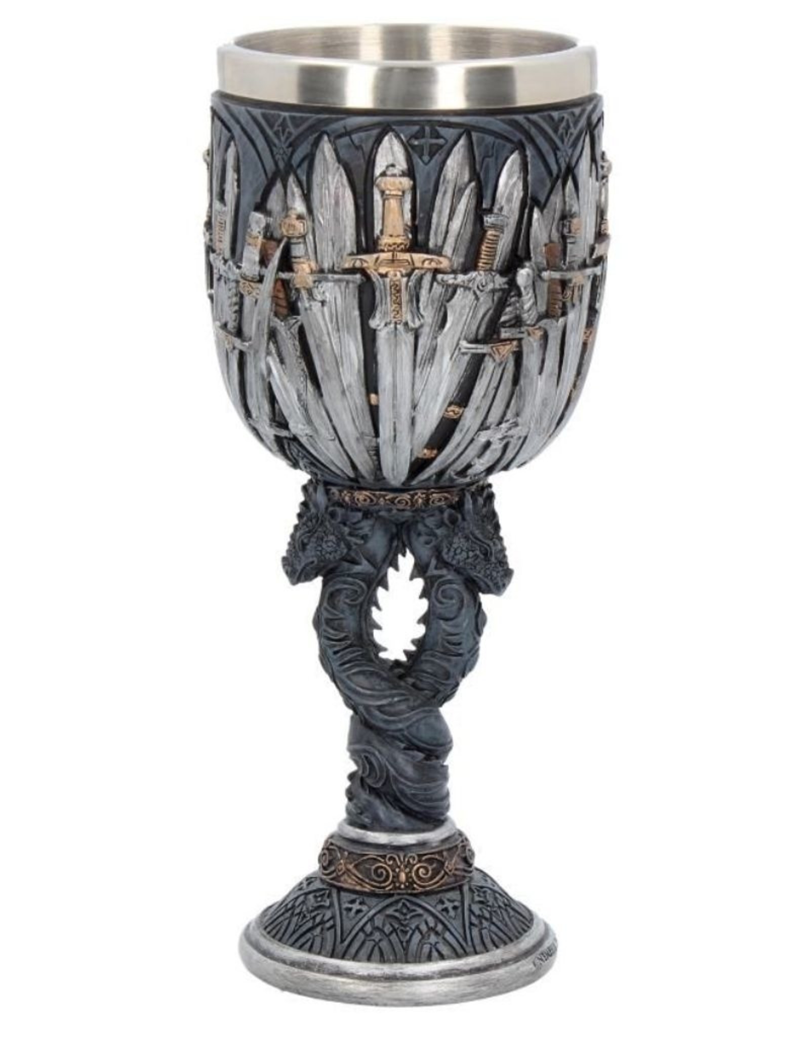 Alator Tankards and Goblets - Medieval Sword Dragon Goblet - Nemesis Now