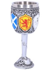 Alator Tankards and Goblets - Goblet of the Brave Scottish Shield - Nemesis Now