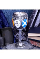 Alator Tankards and Goblets - Goblet of the Brave Scottish Shield - Nemesis Now