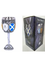 Alator Tankards and Goblets - Goblet of the Brave Scottish Shield - Nemesis Now