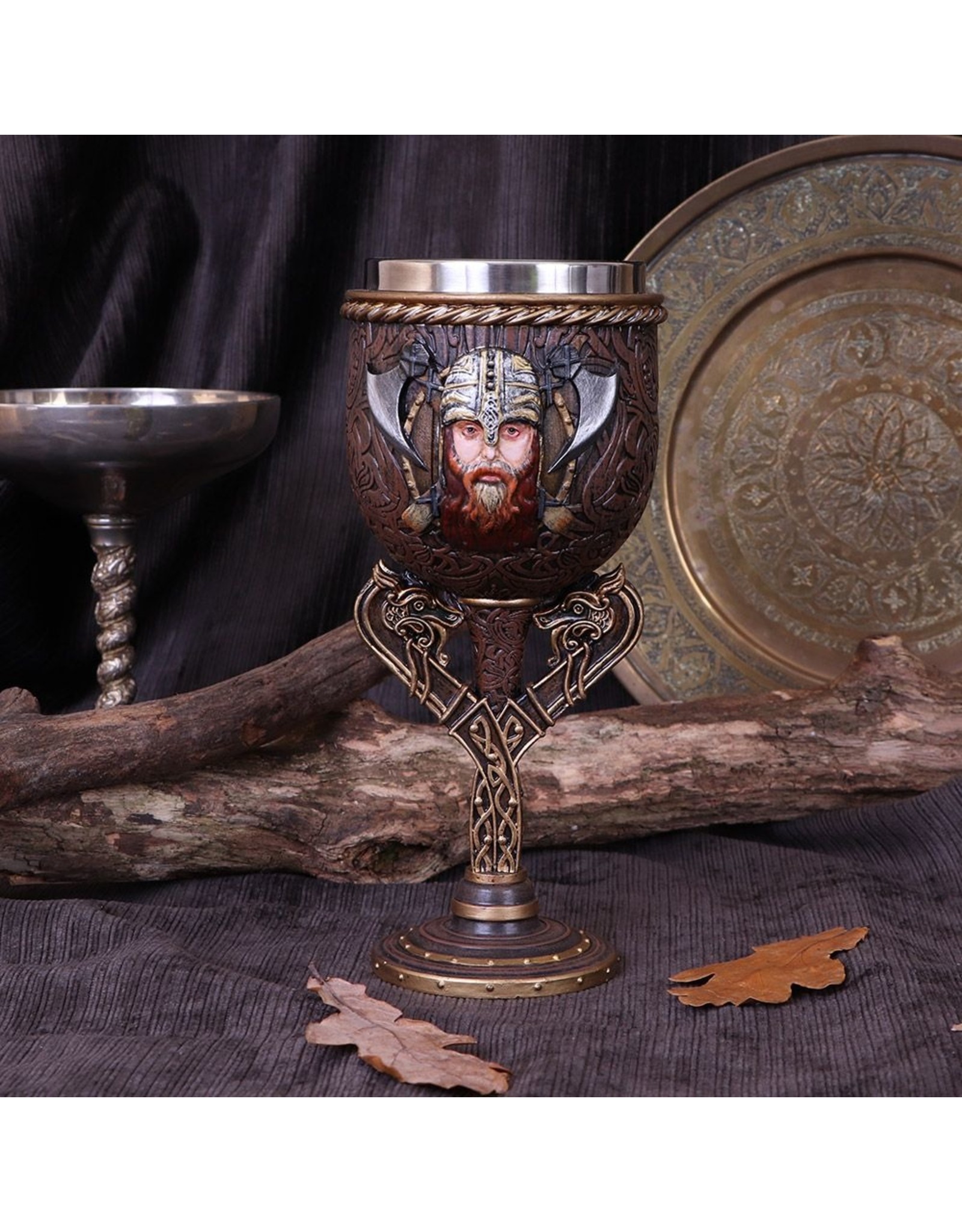 NemesisNow Bekers en Kelken - Kelk Drakkar Viking Dragon Boat - Nemesis Now