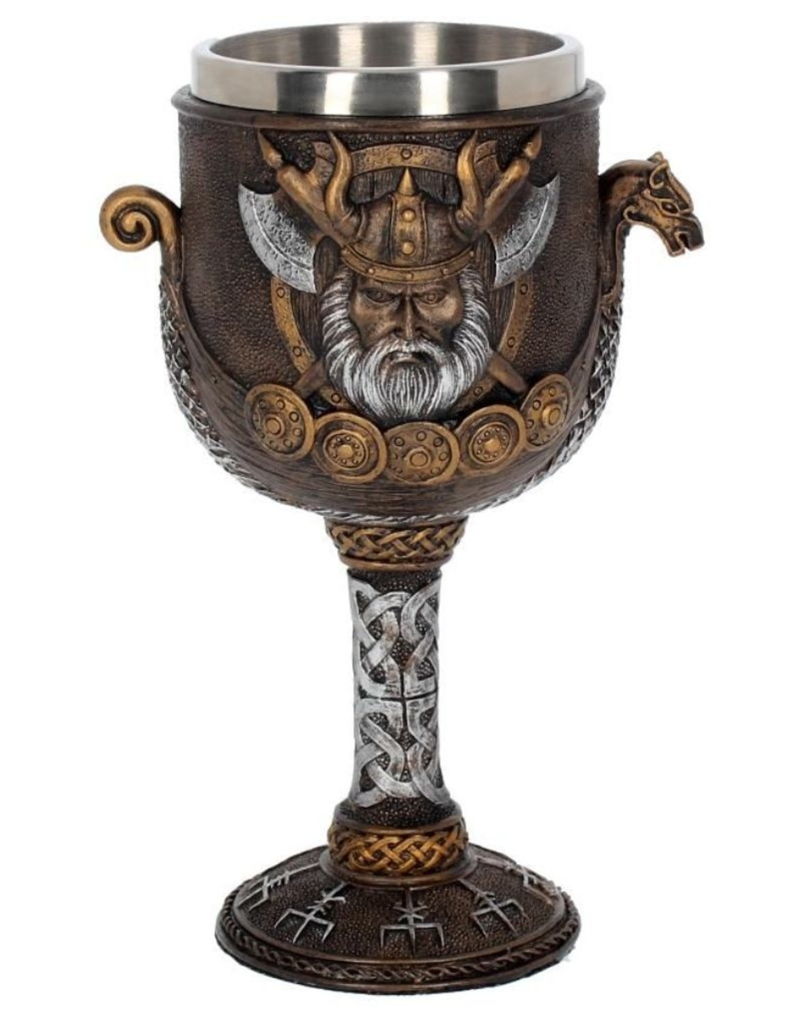 NemesisNow Bekers en Kelken - Kelk Valhalla Viking Dragon Boat - Nemesis Now