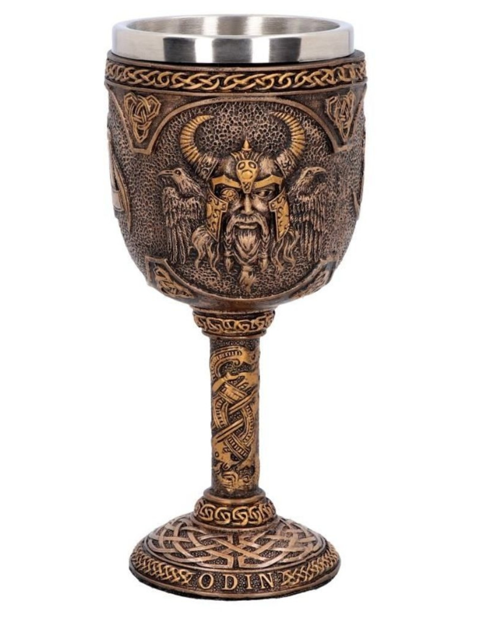 NemesisNow Tankards and Goblets - Odin Norse God of Wisdom and War Goblet - Nemesis Now