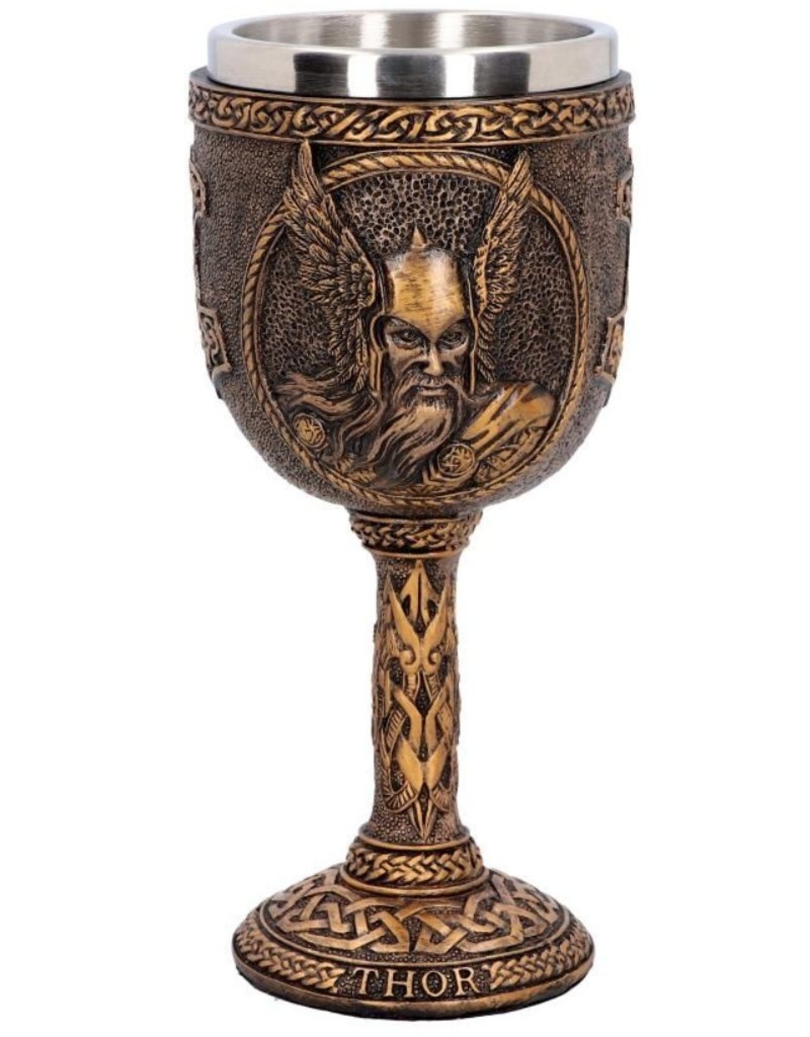 NemesisNow Tankards and Goblets - Thor Norse God of Thunder Goblet - Nemesis Now