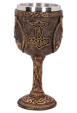 NemesisNow Tankards and Goblets - Thor Norse God of Thunder Goblet - Nemesis Now