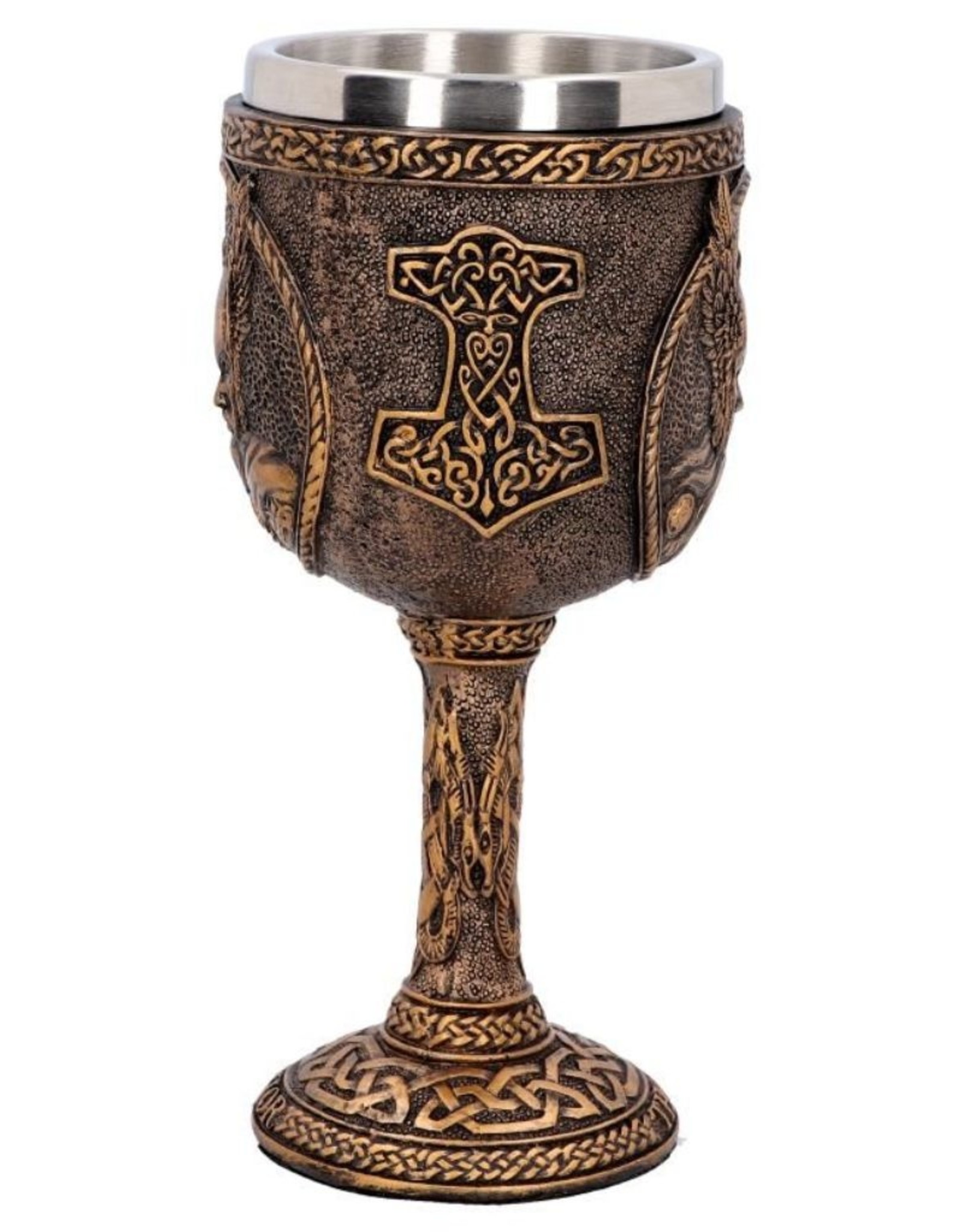 NemesisNow Tankards and Goblets - Thor Norse God of Thunder Goblet - Nemesis Now