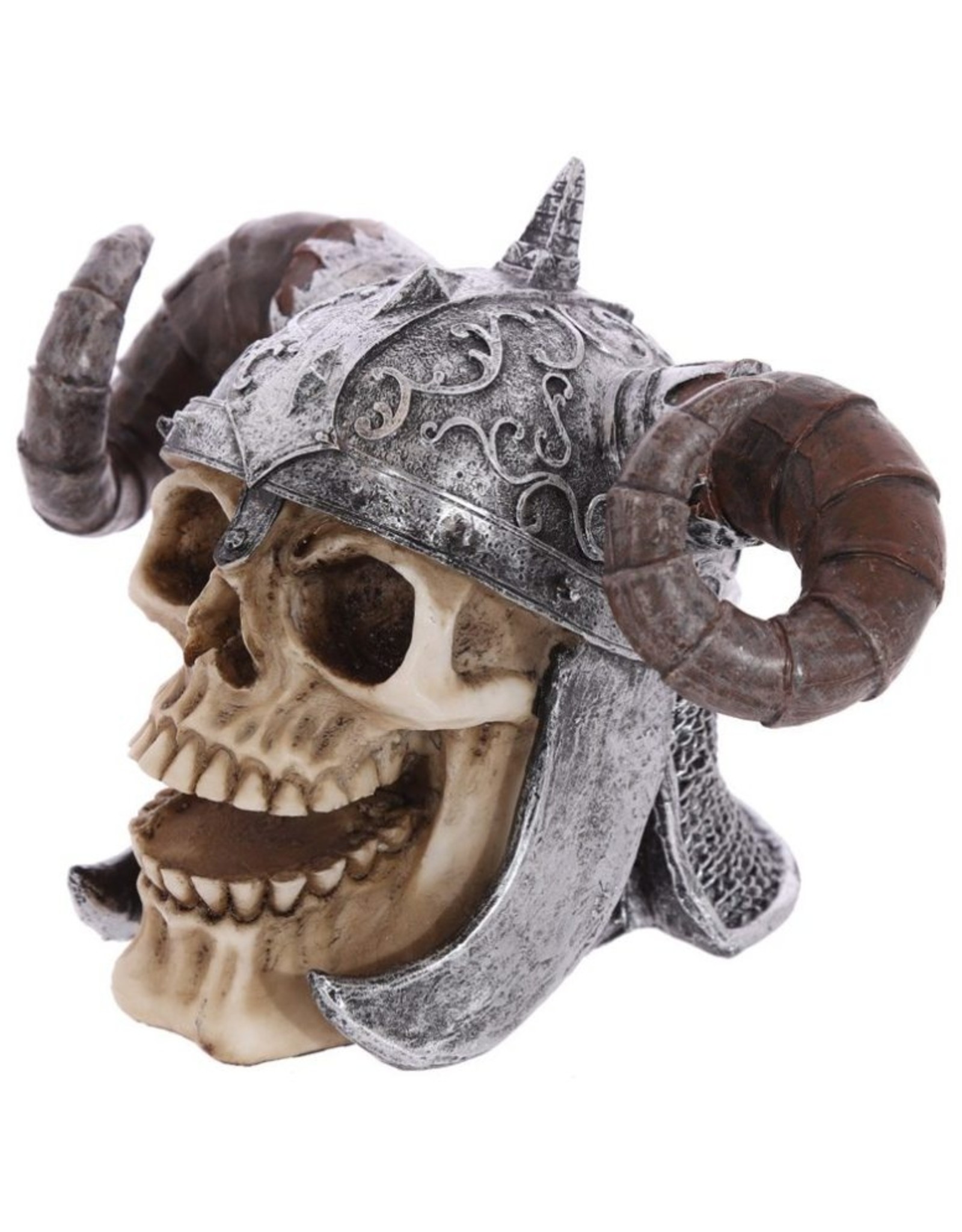 Trukado Skulls Skeletons Dragons - Twisted horns Viking Skull