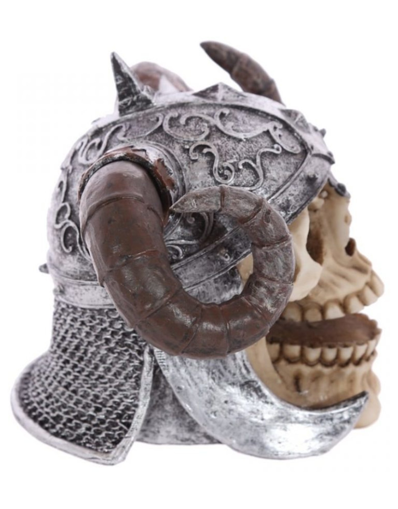Trukado Skulls Skeletons Dragons - Twisted horns Viking Skull
