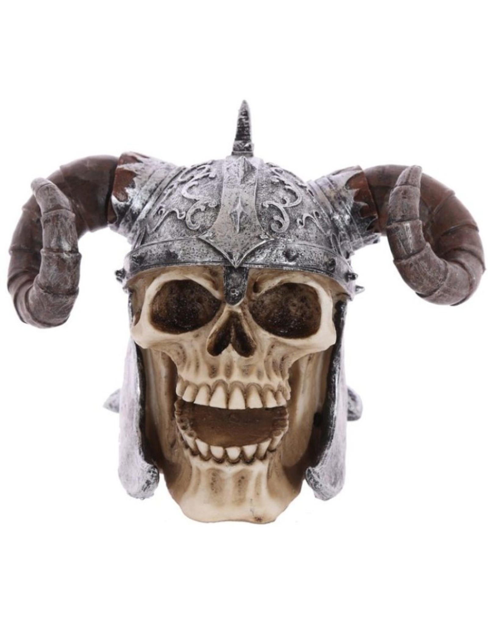 Trukado Skulls Skeletons Dragons - Twisted horns Viking Skull