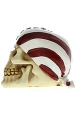 Dark Desire Skulls, Skeletons and Dragons - Skull wearing American Flag bandana