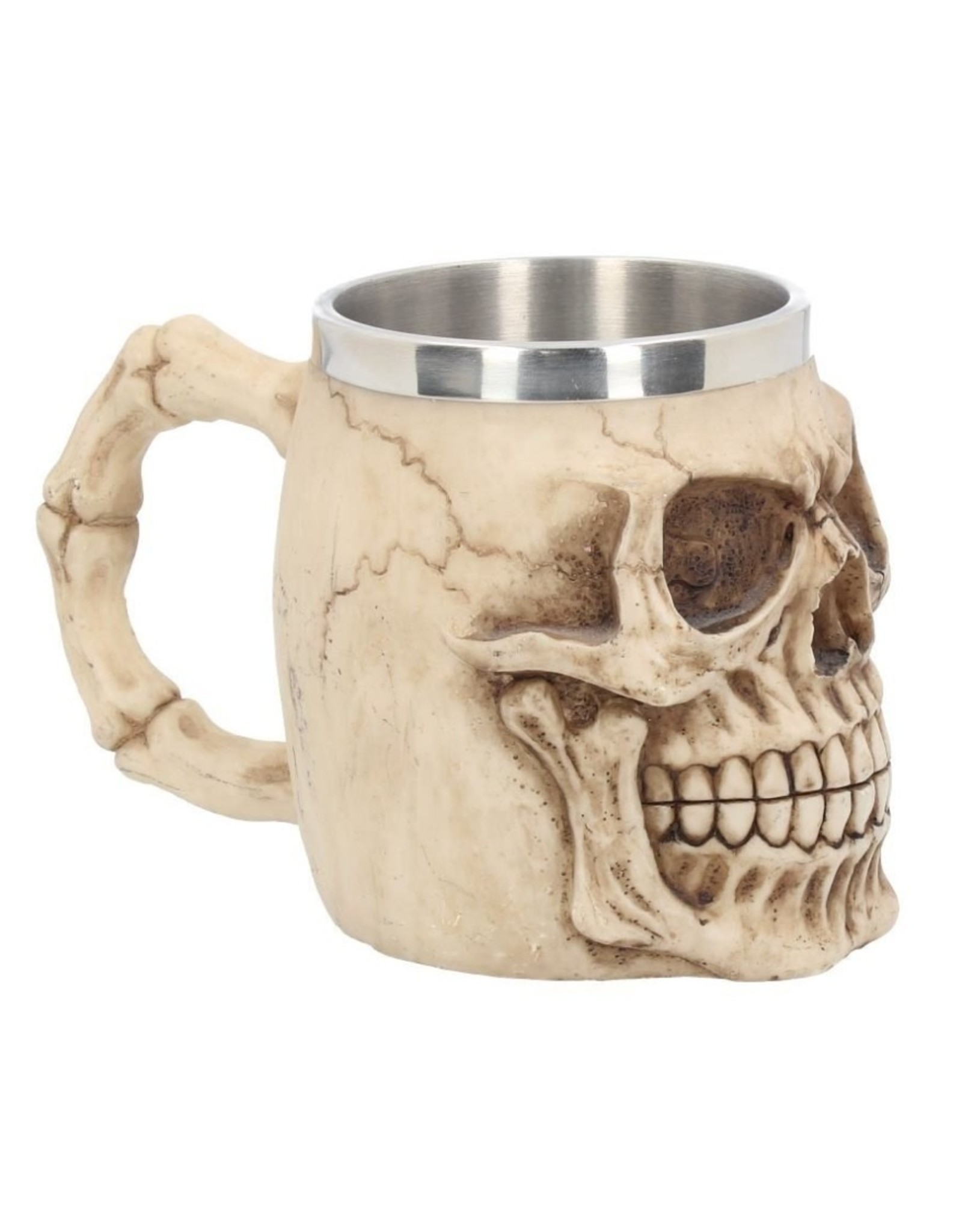 Dark Desire Tankards and mugs - Gothic tankard Skull (natural color)