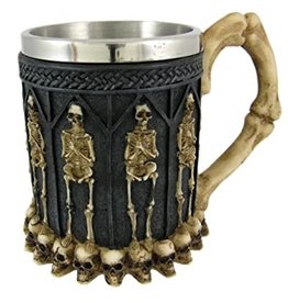 Dark Desire Gothic Drinkbeker met Skeletten