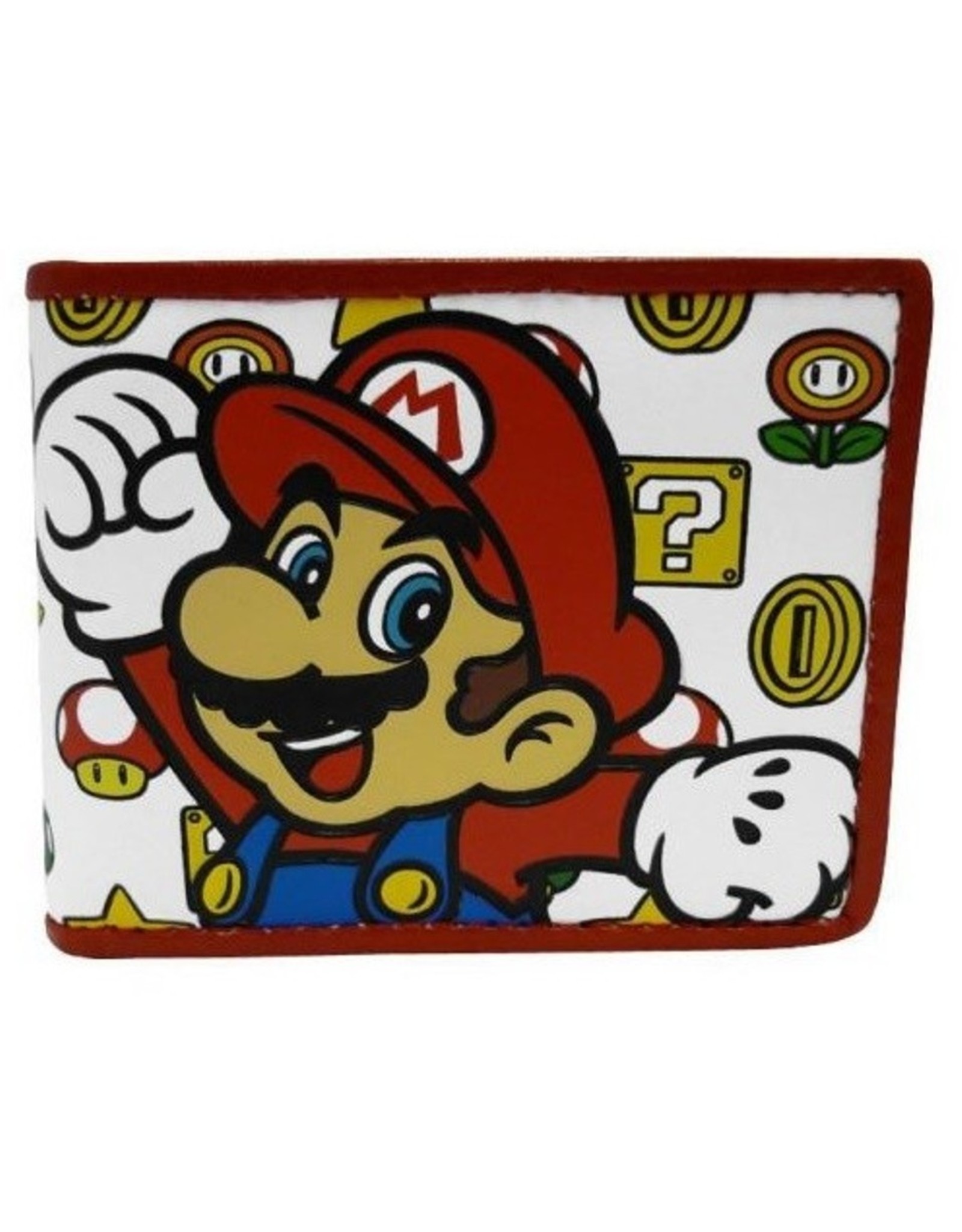 Nintendo Merchandise portemonnees - Nintendo Mushroom patroon en Mario portemonnee