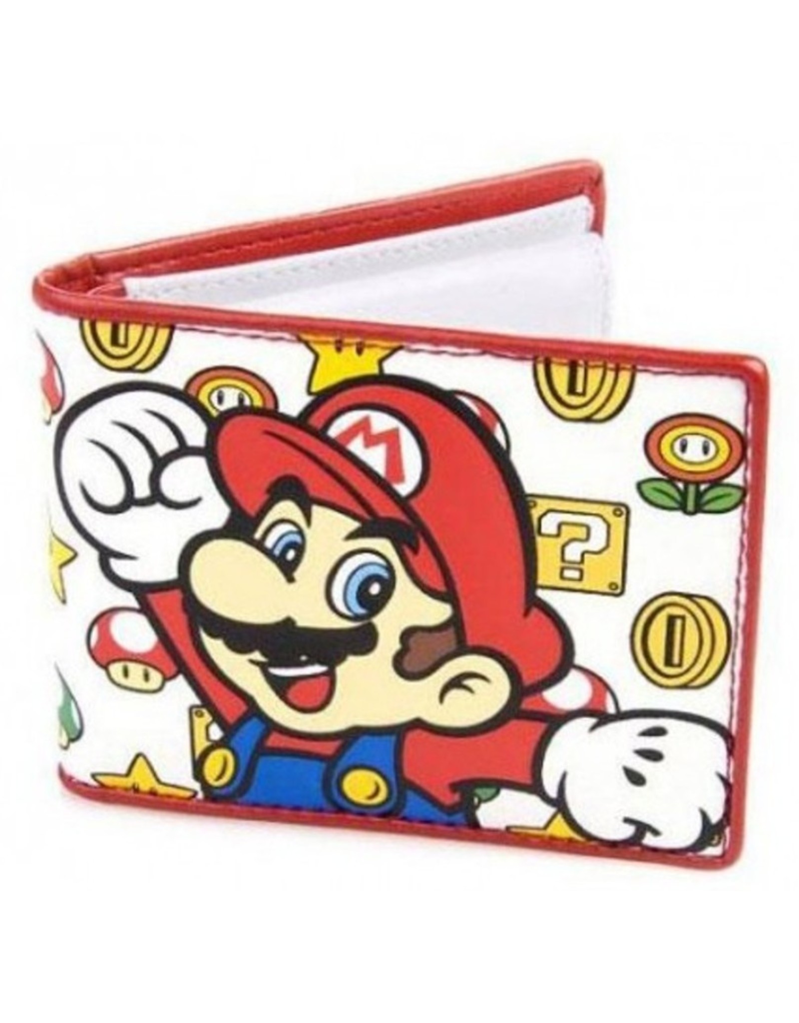 Nintendo Merchandise portemonnees - Nintendo Mushroom patroon en Mario portemonnee