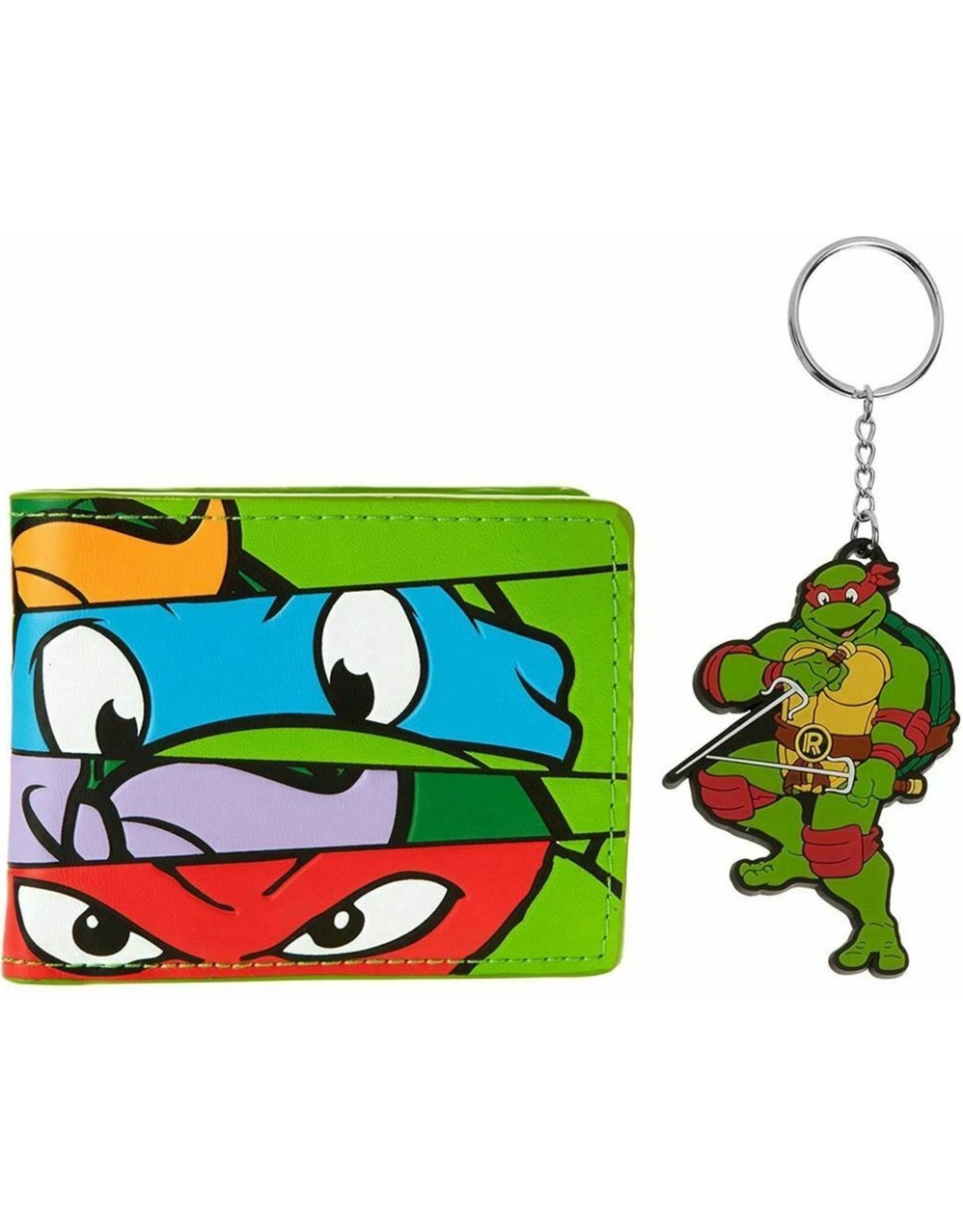 Ninja Turtles Merchandise portemonnees - Ninja Turtles - Giftset Portemonnee en Sleutelhanger