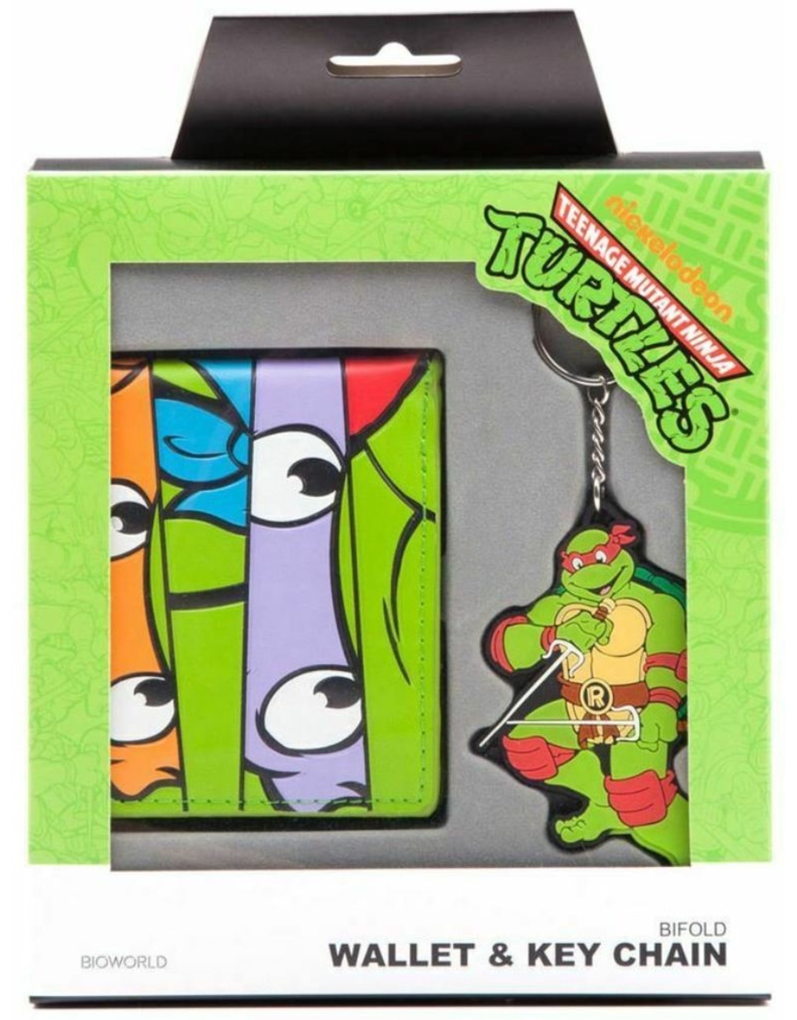 Ninja Turtles Merchandise portemonnees - Ninja Turtles - Giftset Portemonnee en Sleutelhanger