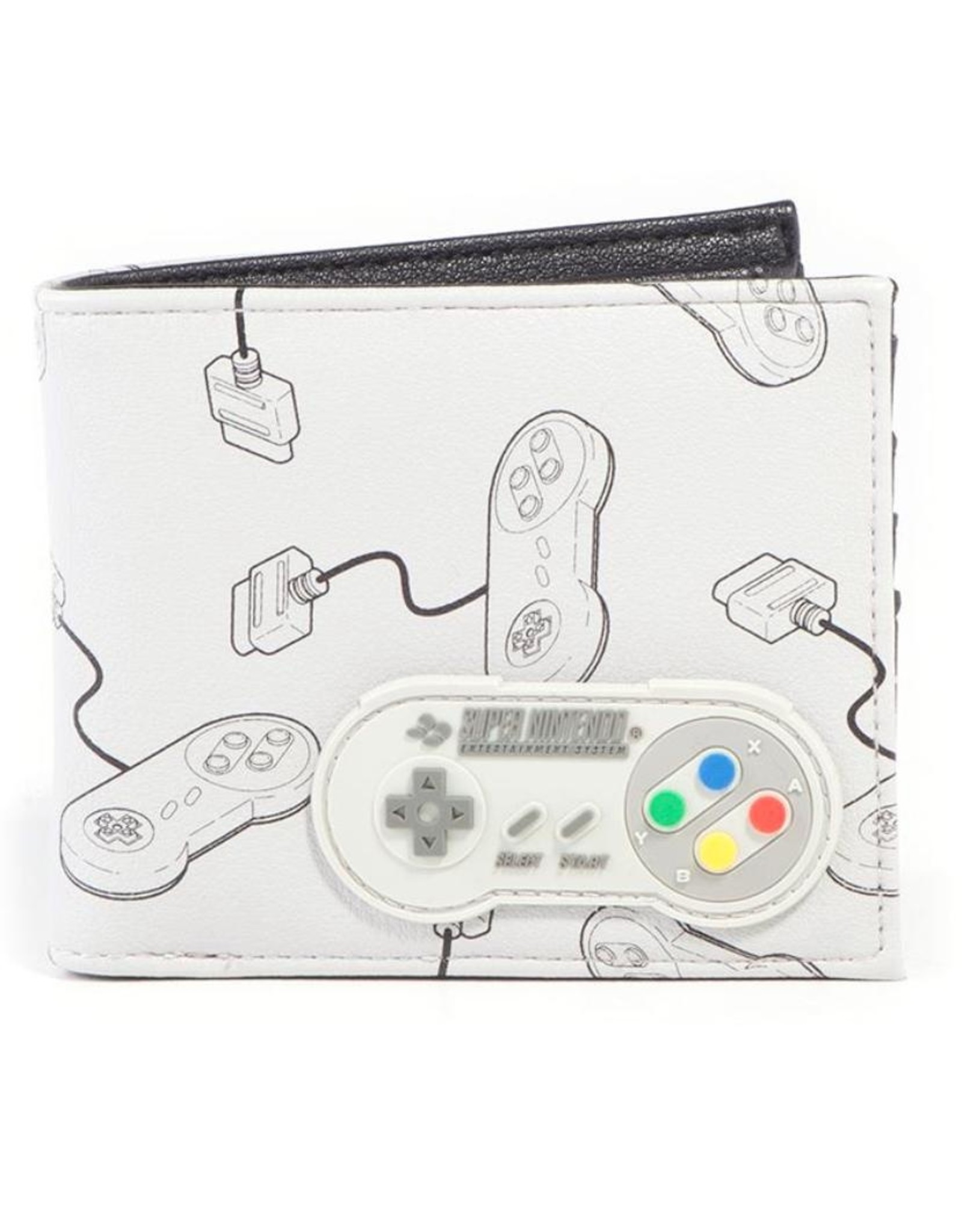 Nintendo Merchandise wallets - Nintendo Controller wallet with rubber patch
