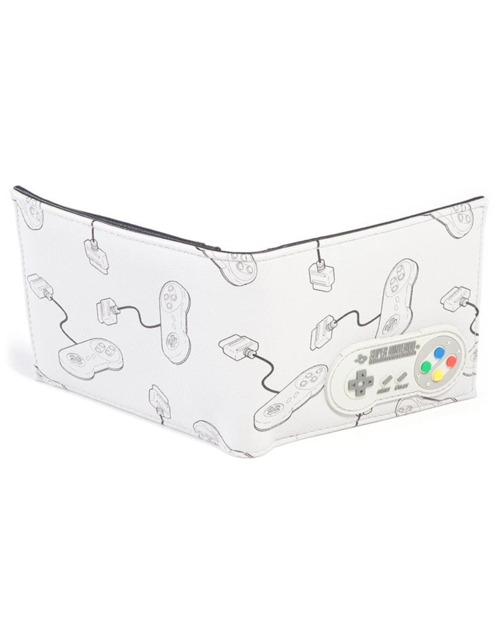 Nintendo Merchandise portemonnees -  Nintendo Controller portemonnee met rubberen patch
